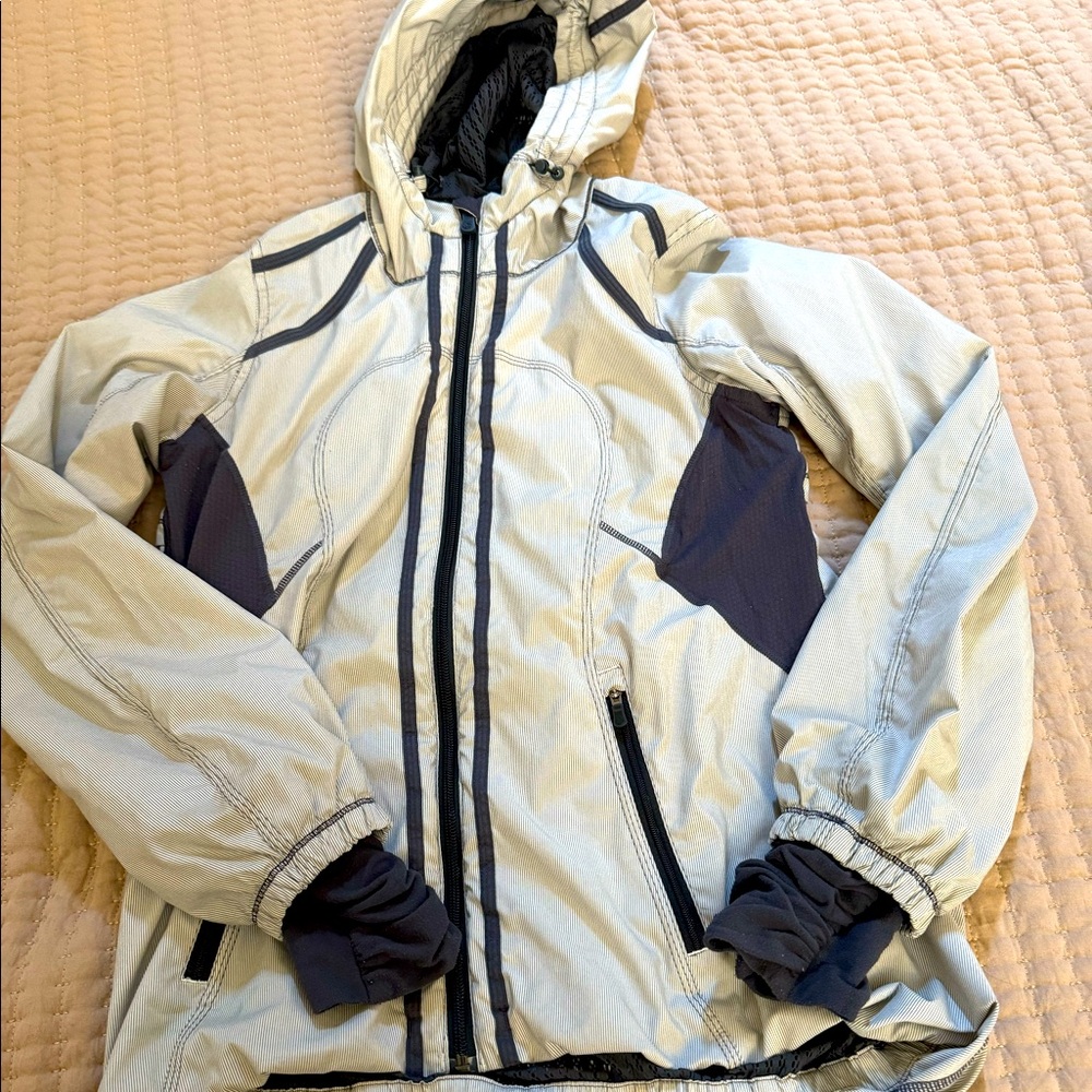 Lululemon athletica light grey jacket